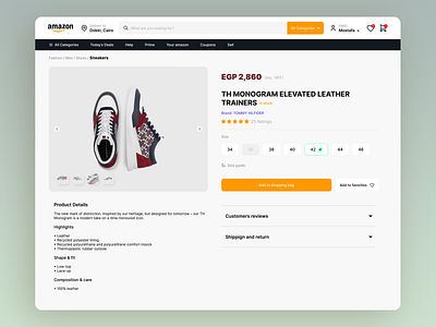 E-Commerce Shop (Single Item) - UI Challenge