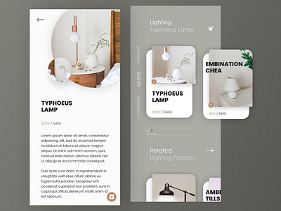 App mobile design for Decor shop app design design mobile app design mobile ui ui user experience user experience design user interface user interface design userinterface ux