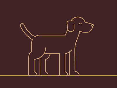 Dog Icon dog icon line