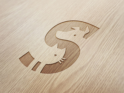 Schnauz & Schnurr Logo cat dog logo