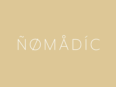 Nomadic Logo Concept