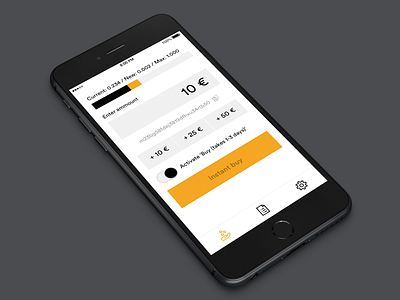 Bitbuy app bitcoin design icons minimal user interface