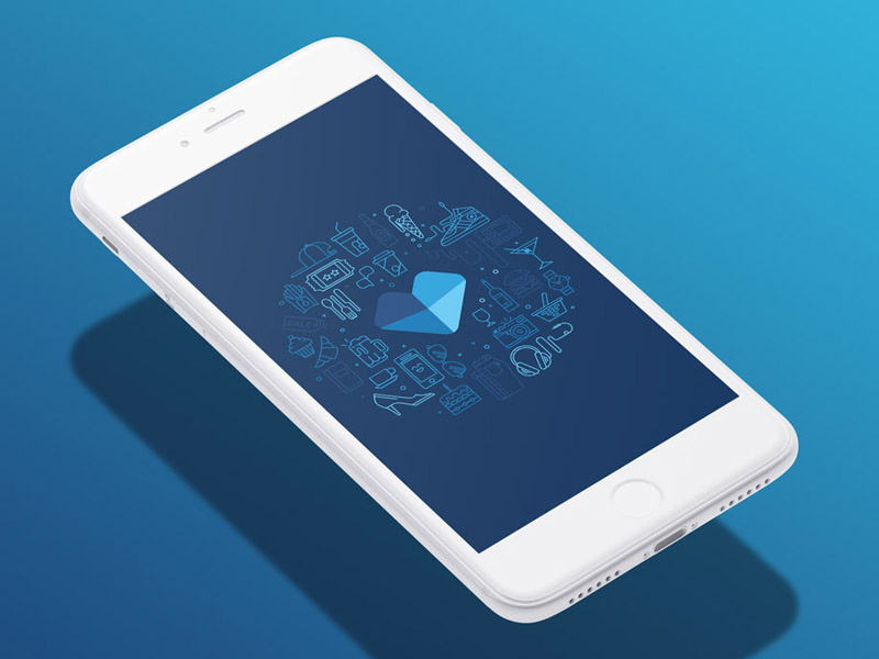 Favio App illustration ui screen loading app