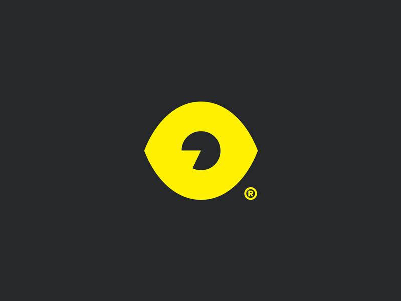 I see you minimal eye logo design logo icon
