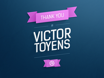 Thank You Victor Toyens debuts first shot thank you