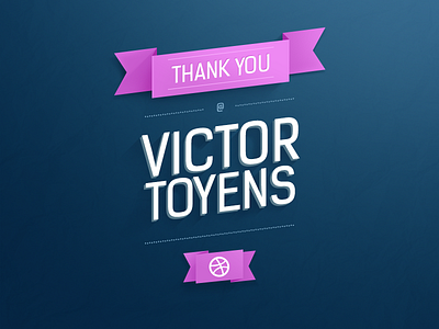 Thank You Victor Toyens