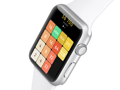 2048 On Watch 2048 concept fun game ios iwatch watch