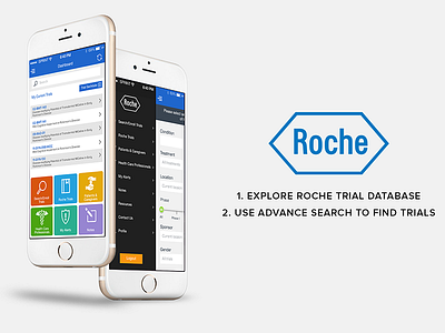 Roche Mobile App Design