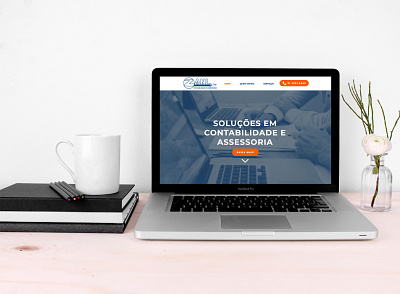 Zani Contabilidade website design landing page ux web