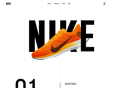 Nike Website Design Concept by Turja Sen Das Partho on Dribbble