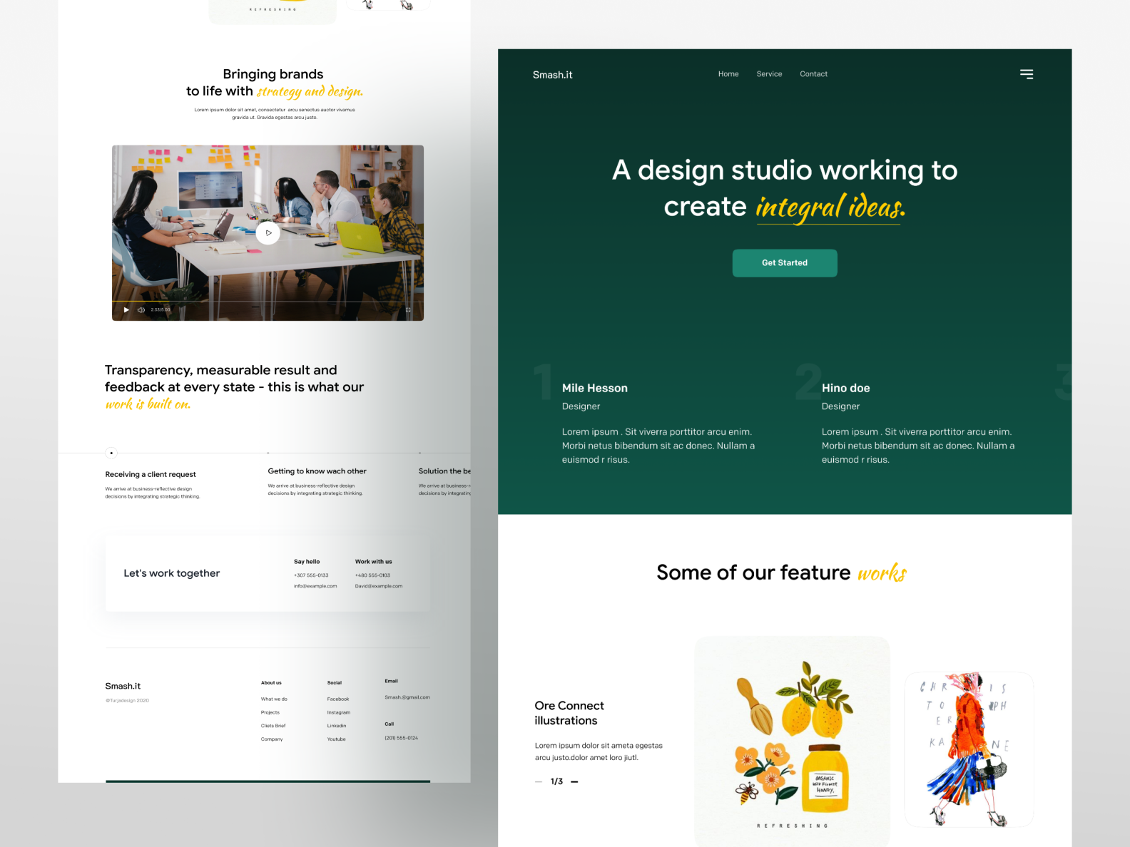 Smash.it Design Studio by Turja Sen Das Partho on Dribbble