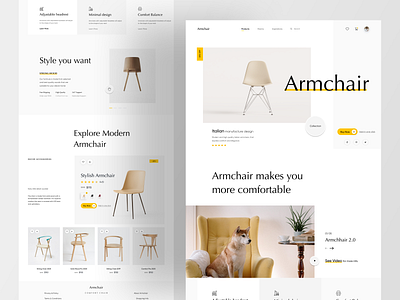 Armchair Product Ui 2020