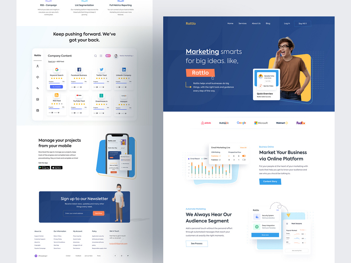 Rattlo Web Exploration 2021 by Turja Sen Das Partho on Dribbble