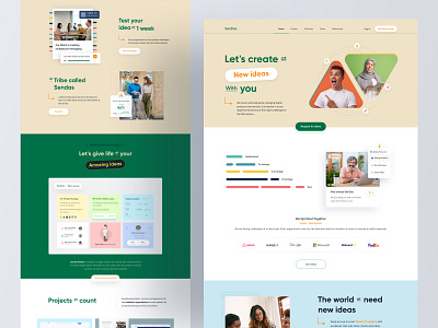 SenDas Landing Page 2021