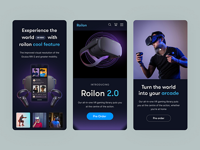 Roilon VR 2021 by Turja Sen Das Partho on Dribbble