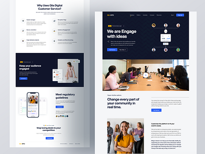 Blinto Homepage Concept 2021