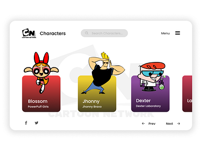 Cartoon network - Character art branding cartoon cartoon network character design flat illustration logo minimal ui ux vector