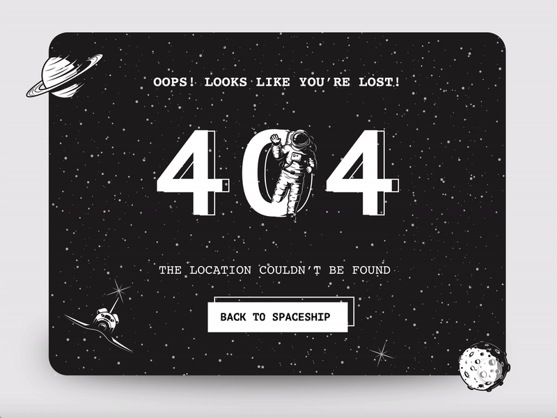 404 Error 404 animation error illustration web