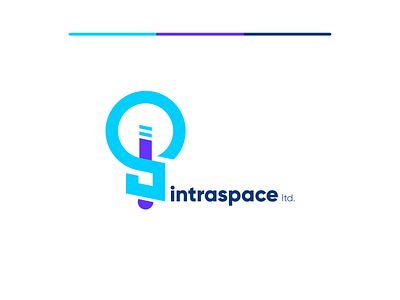 Intraspace | Brand Identity Design brand identity brand identity design branding branding design i letter i letter logo icon idea idea bulb identity illustration logo logo design logodesign logomark logos logotype s letter s letter mark ui logo