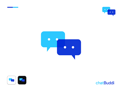 chatBuddi | Brand Identity app brand identity brand identity design branding chat chat app chatbot chatting design flat icon logo design logomark logos logotype minimal ui ux vector web