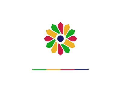 Flower Logomark | Logo Design | Brand Identity Design app brand identity branding colorful design flat flower graphic design icon illustration logo logo design logodesign logomark logos logotype minimal ui ux web