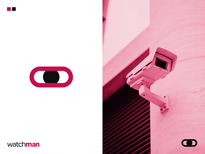 watchman | CCTV Logo Design | Brand Identity