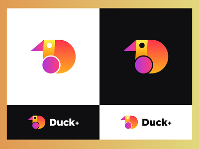 Duck+ | Television Logo abcdefghijklmno animal birds brand identity branding design fish forest logo logo design logodesign logomark logos logotype nat geo nature travel tv under water wild life