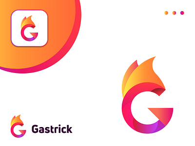 Gastrick | Logo & Brand Identity a b c d e f g h i j k l m n o app brand identity branding design fire gas gradient logo logo design logodesign logomark logos logotype lp gas minimal modern p q r s t u v w x y z startup unique