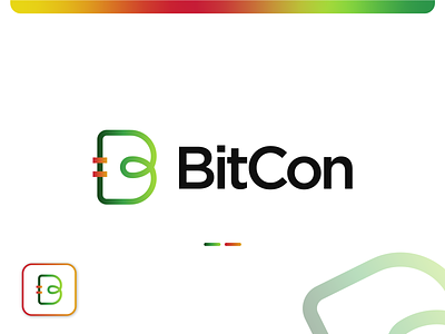 BitCon - B Letter Logomark Design app bitcoin bitcon branding coin crypto crytocurrency digital finance gradient logomark logotype minimal minimalist modern tech visual identity