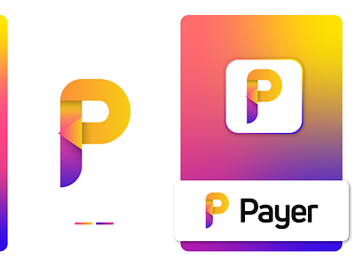 Payer - P Letter Logomark Design alphabet app bank bill cash cashback currency exchange finance fund investment money p letter pay payee payment transfer