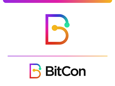 BitCon - B Letter Logomark Design 2