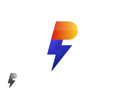 Powerz - P Letter Logomark Design brand identity branding bulb cable electricity electro energy light load shedding logo design logomark logos logotype p letter plug power power supply switch