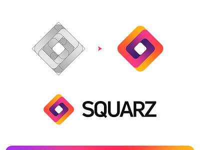 SQUARZ - Square Shape Logomark Design