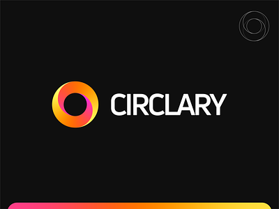 Circlary - Circle Shape Logomark application brand identity branding chrome circle logomark logotype microsoft edge mozilla firefox safari search engine software web web browser web server website www