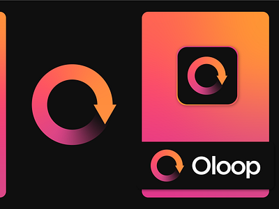 Oloop - O Letter Logomark Design advertising alphabet art branding business creative digitalart gradient lettermark logomark logotype loop marketing minimal o letter photography promotion technology videography