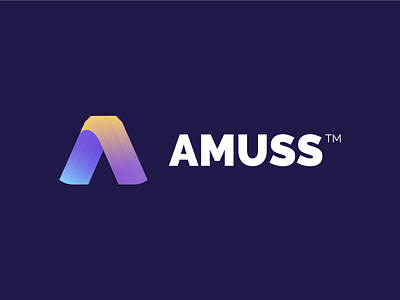 Amuss - A Letter Logomark Design a letter alphabet branding comapny corporate data data collection datum design excel lead lead generation listing logomark logos logotype sale
