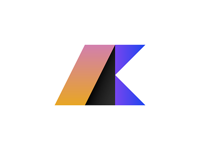 Kestofer - Gradient Software Brand Logomark