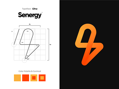 Senergy - Software Development Company brand identity branding c programming cc code development energy game java javascript logomark logotype outline php programming python software