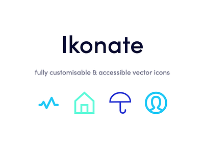 Ikonate : Free customisable of 230+ SVG icons branding design free icon free icon set free svg icon freebie freebies icon icons svg icon ui