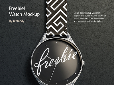 Free Realistic Watch Mockup design free mockup free realistic watch mockup free watch mockup freebie freebies mockup watch mockup watch mockup psd