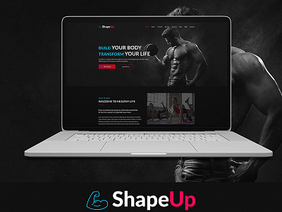 Free Clean Gym Website Template design free free gym website template free website template freebie freebies website website template