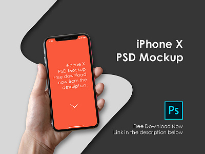 Free Hand Holding Iphone X Mockup free download free mockup free psd iphone iphone mockup mockup mockup design mockup psd mockup template mockups