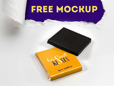 Free Chocolate Presentation Mockup branding design free mockup freebie freebies mockup mockup psd ui