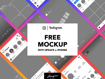 Free Instagram Mockup 2019 branding design freebie freebies instagram instagram mockup mockup