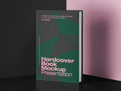 Free Classic Hardcover Book Mockup