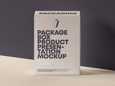 Free Product Packaging Box Mockup box box mockup branding design freebie freebies mockup packaging