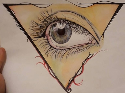 Roger Drawing 2017 eye illustration