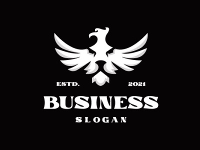 Eagle Lion Logo branding business design eagle flat illustration illustrator logo typography vector
