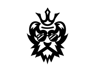 Elegant Head Lion Logo branding design flat illustration illustrator logo typography ui ux vector