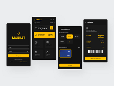 Mobilet redesign - concept design app concept design design design app designer portfolio ios mobile app mobilet sketch tickets ui uidesigner ux